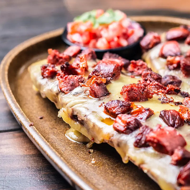 Naturales, con chistorra o con chorizo cantimpalo